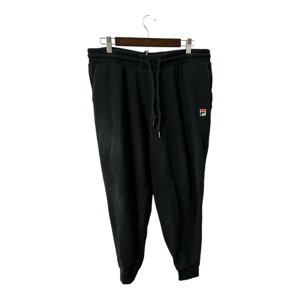 Fila Men's Black Jogger Pants Vintage